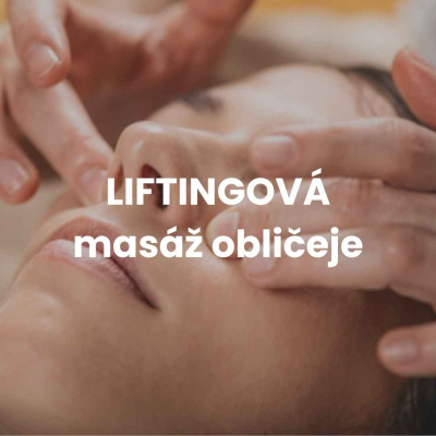 Liftingová masáž obličeje